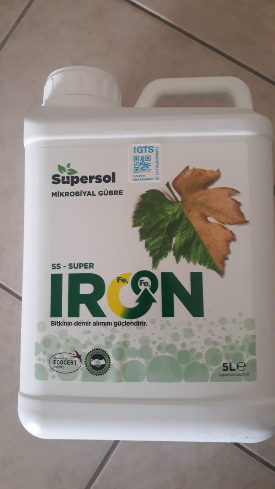 IRON ( Mikrobiyal gübre)