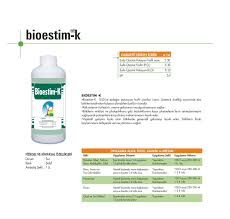 BİOESTİM-K    (1LT/ 5LT /20LT)