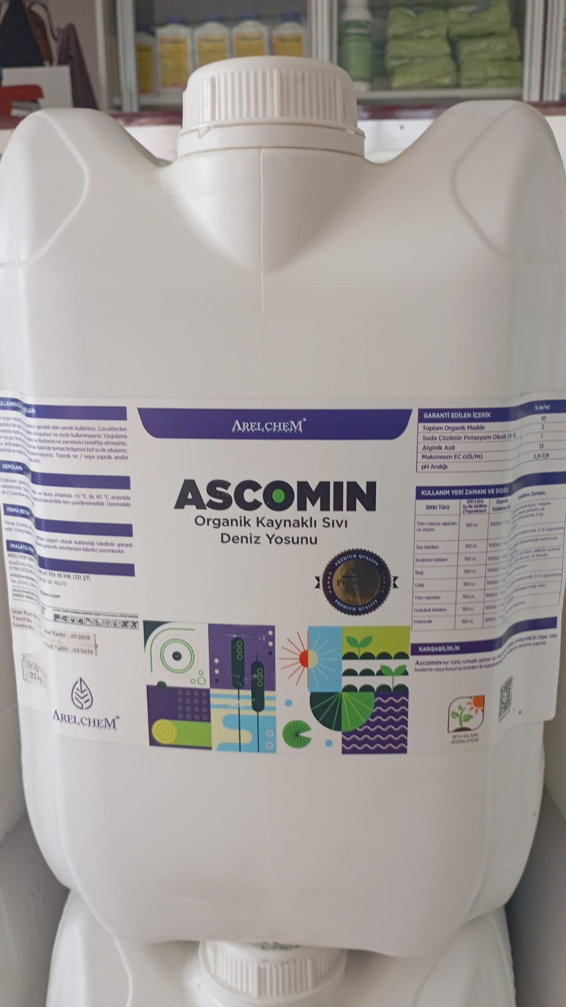 ASCOMİN DENİZ YOSUNU